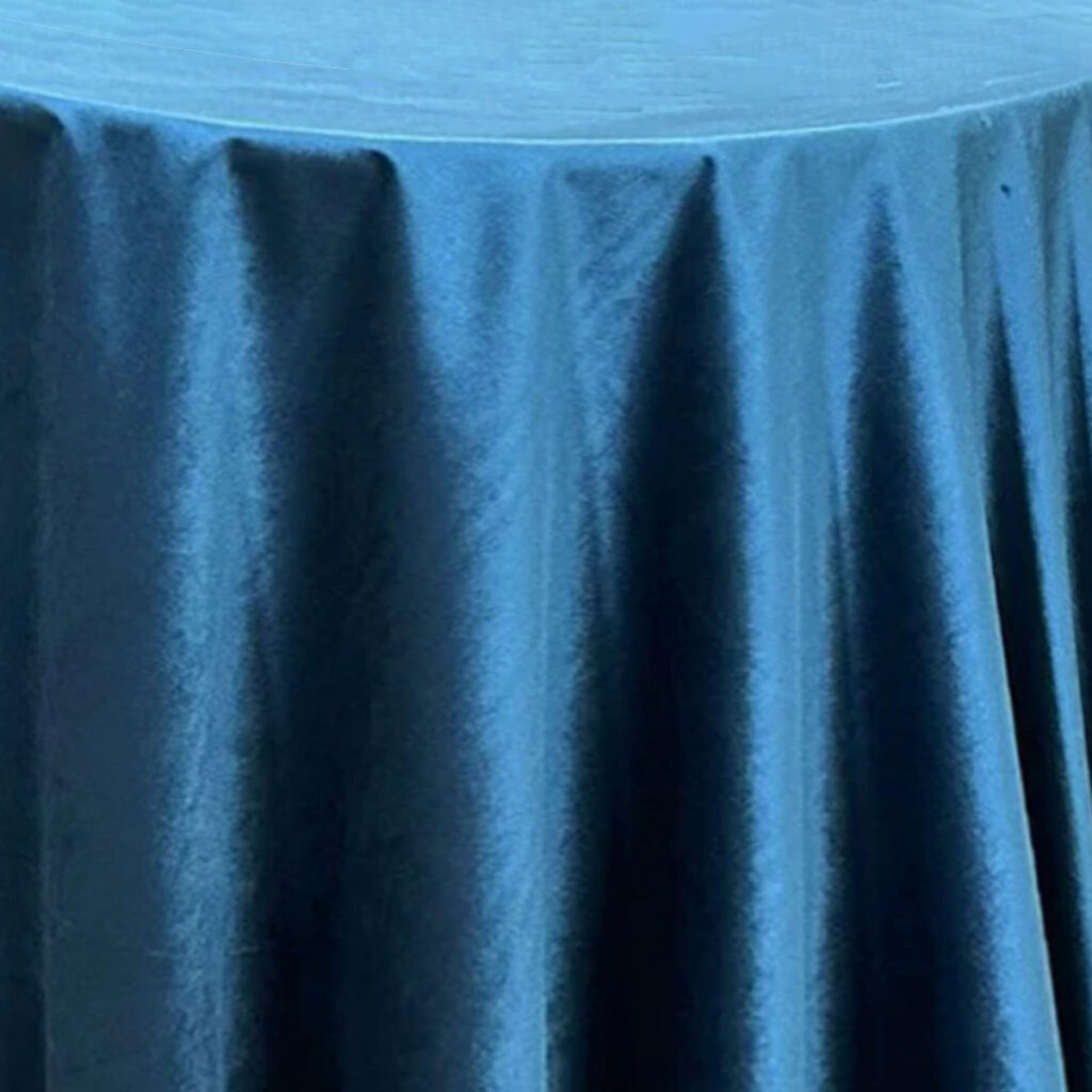 Lapis Velvet Table Linen