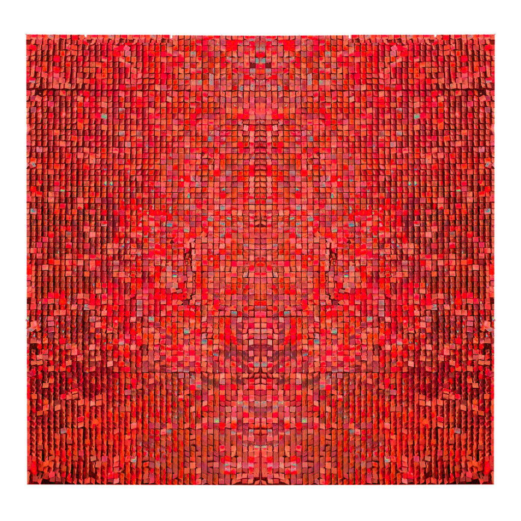 Shimmer Panel, Red
