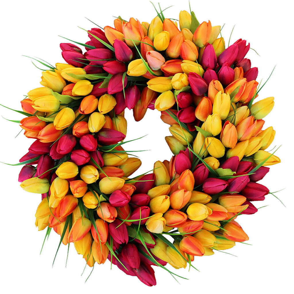 Tulip Wreath
