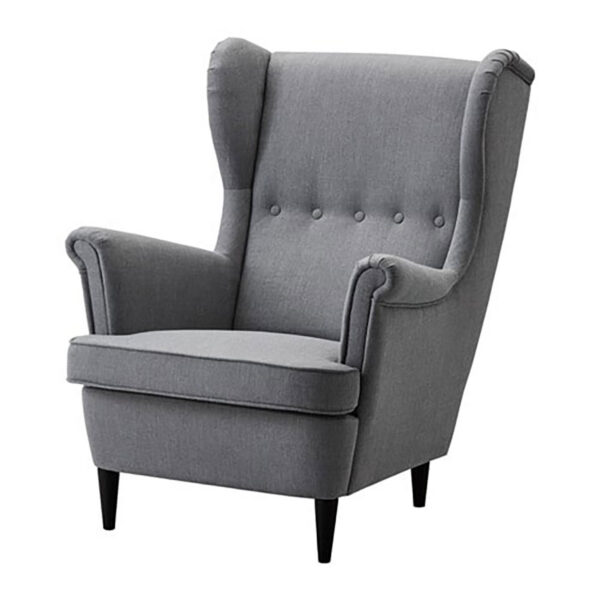 Gray Wing Chair