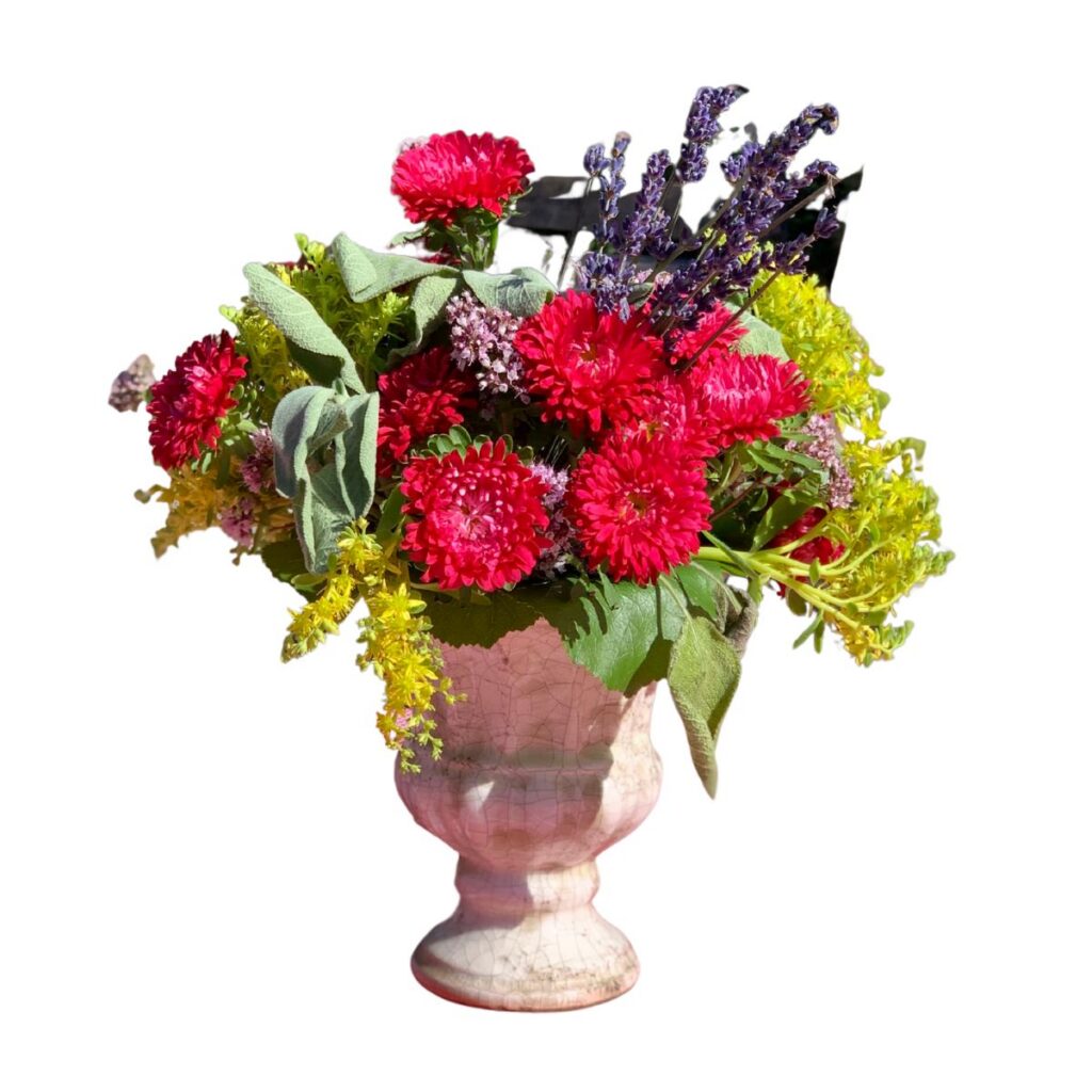 Italian Garden Highboy Centerpiece