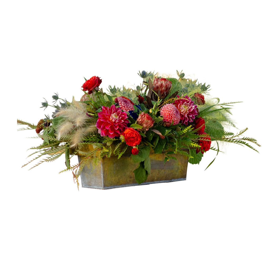 Western Themed Lounge Floral Arrangement