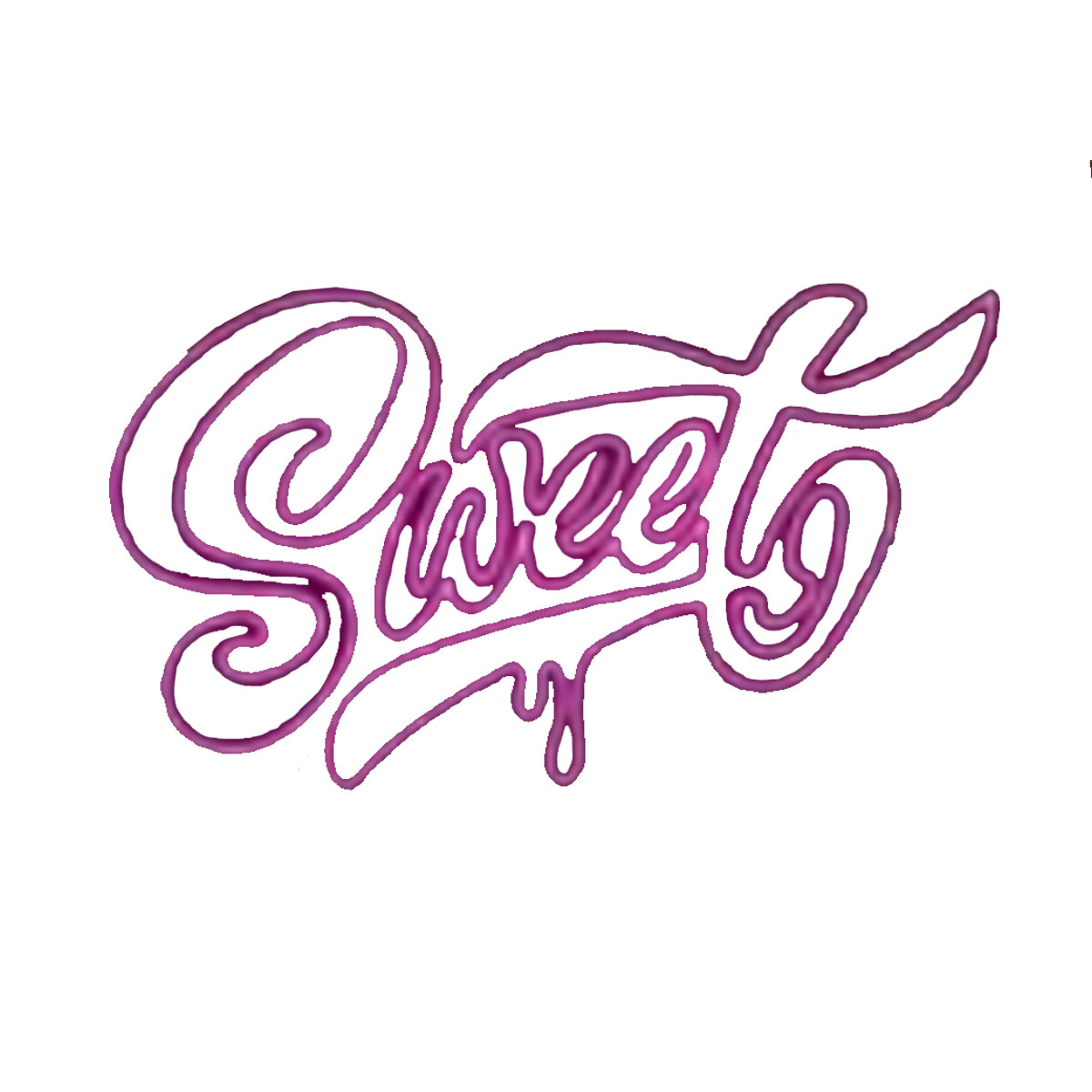 "Sweet" LED Sign, Pink