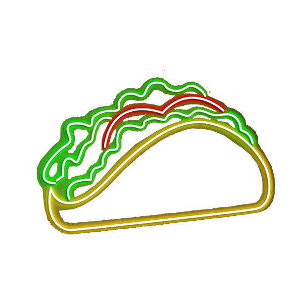 Taco LED Sign