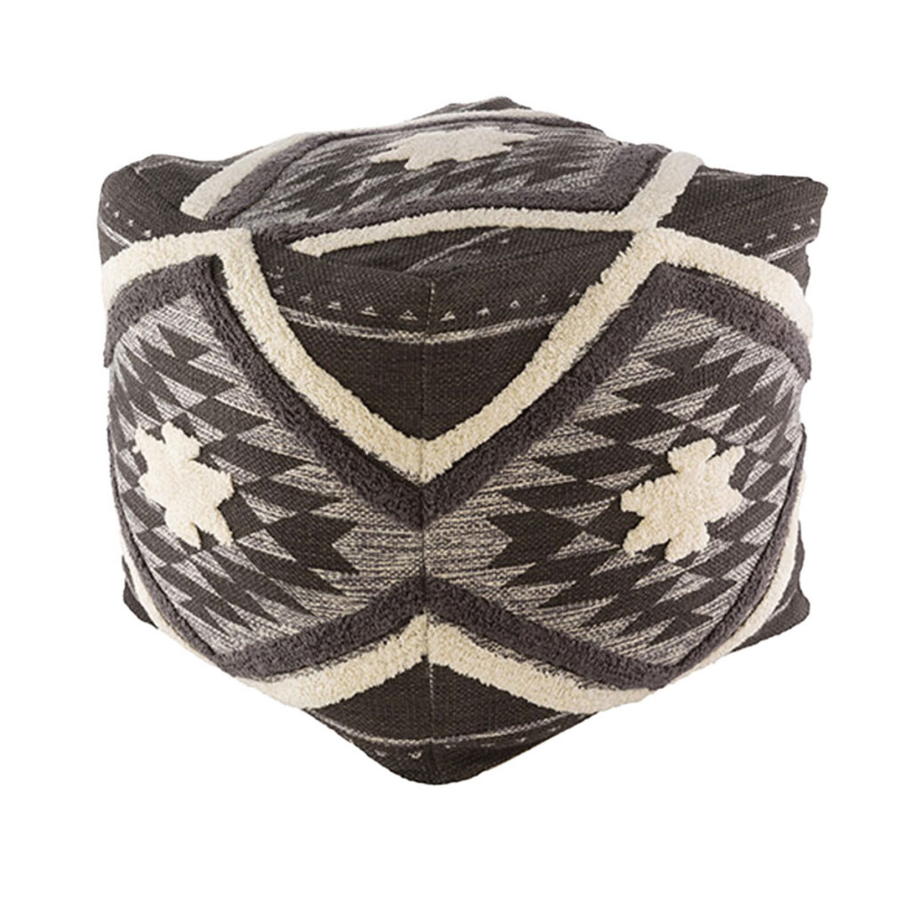 Aztec Pouf Ottoman