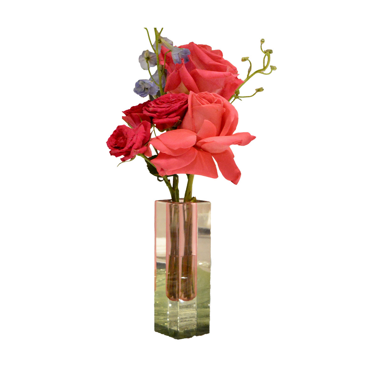 Pink Highboy Centerpiece