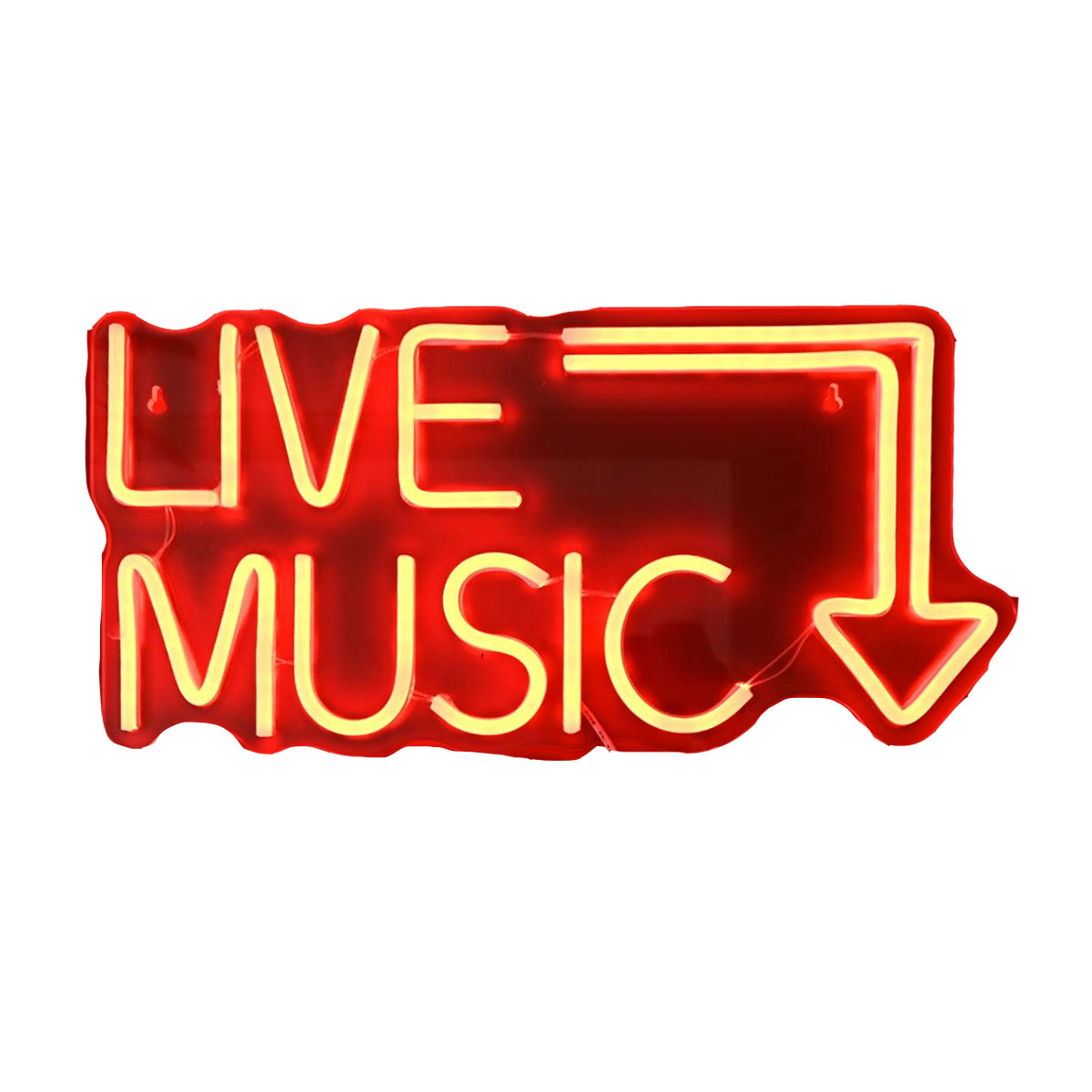 "LIVE MUSIC" LED Sign