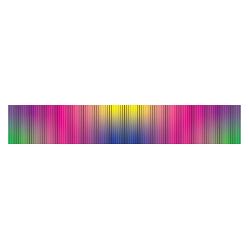 Stage Skirt, Wavelength Rainbow, Flat