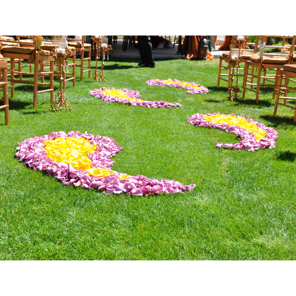 Aisle Petal Pattern