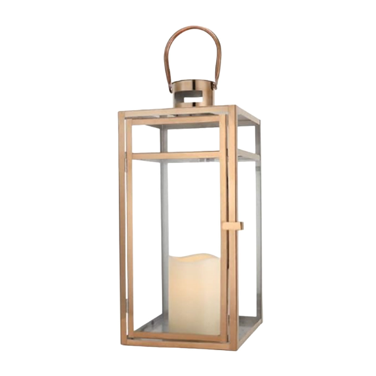 Rose Gold Lantern Square Top